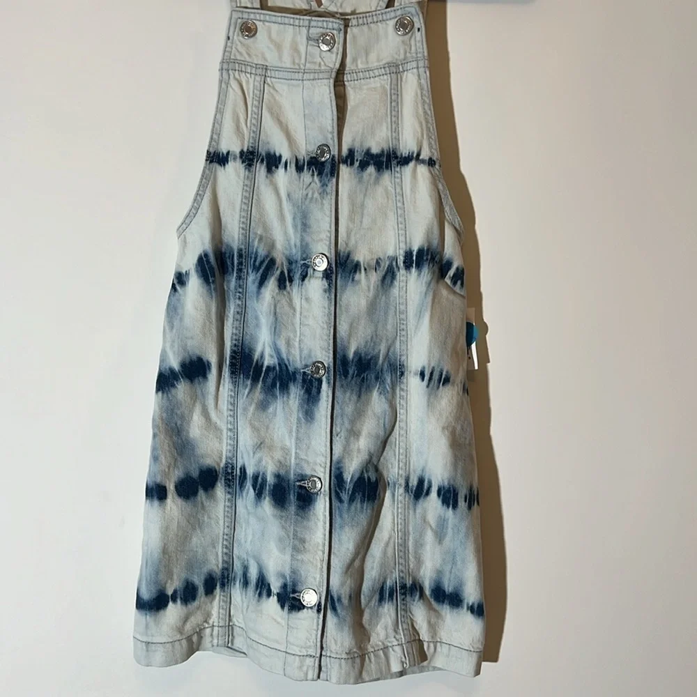 Gap Denim Tie Die Jumper Girls